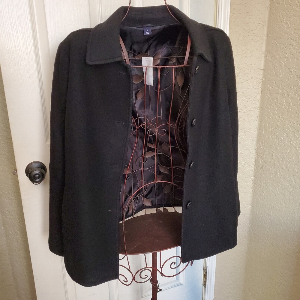 Land's End Wool Coat